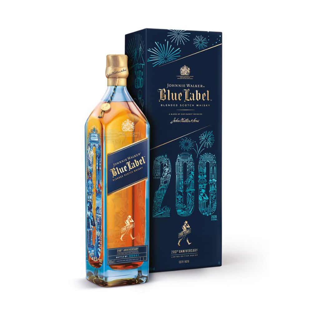 JOHNNIE WALKER Blue Label 200th Anniversary
