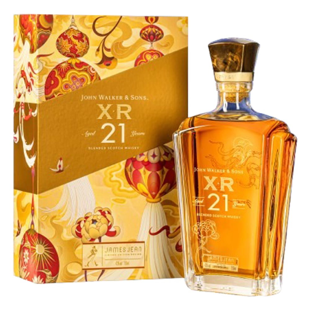 JOHNNIE WALKER XR 21 Snake Year 2025 Limited Edition By James Jean