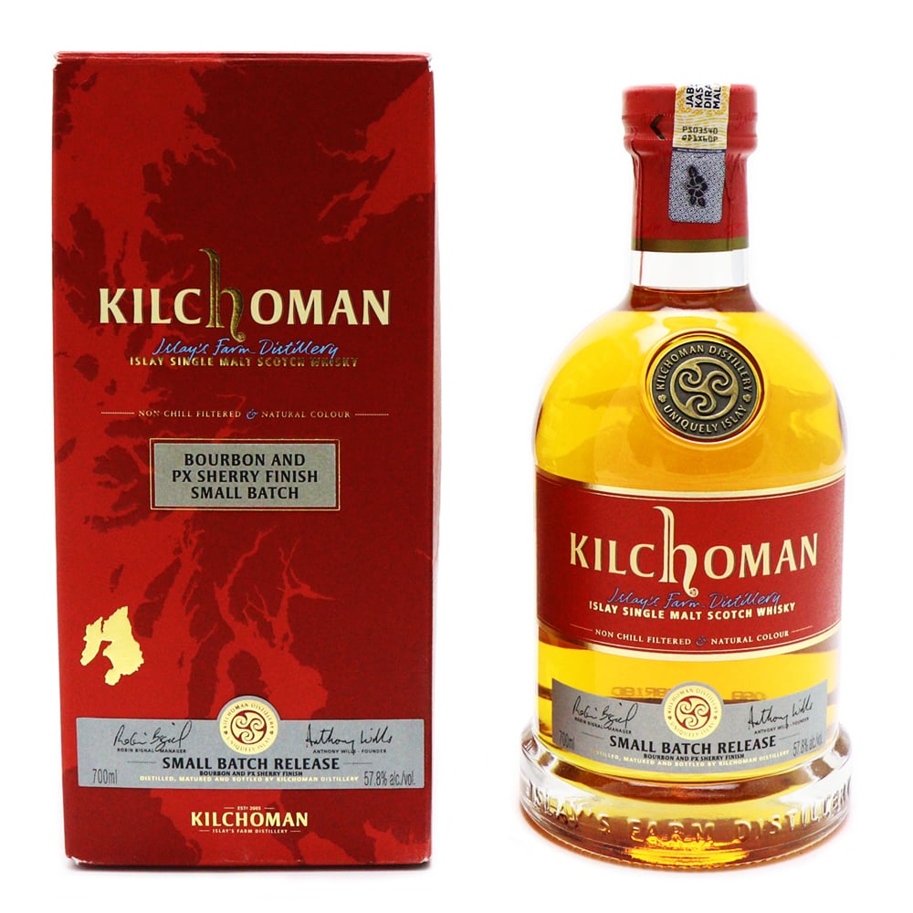 Kilchoman Small Batch Release Bourbon and PX Sherry Finish