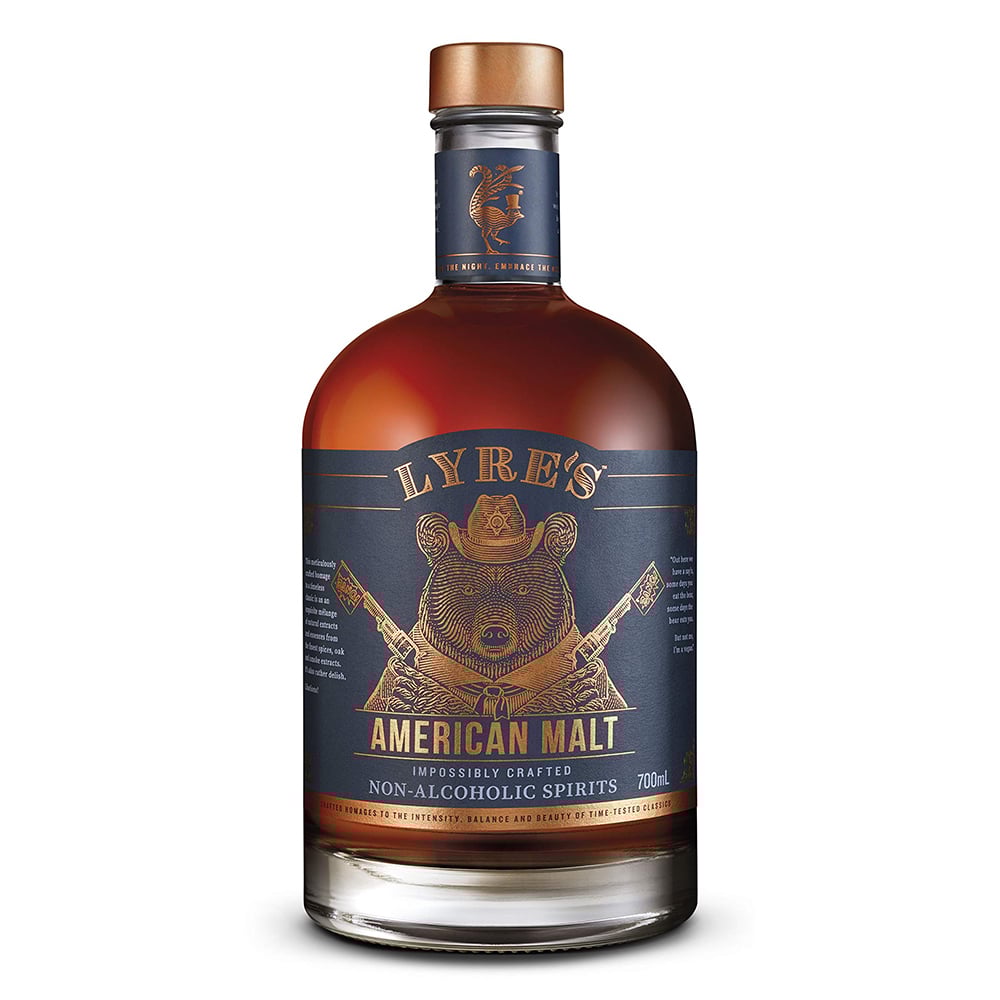 LYRE’S Non-Alcoholic American Malt Bourbon Spirit