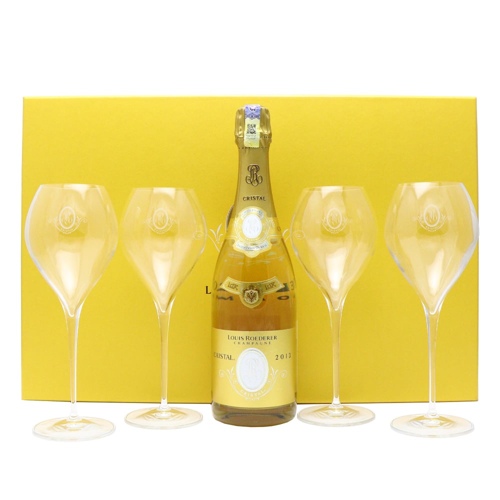 Louis Roederer Champagne Cristal 2013 Gift Pack