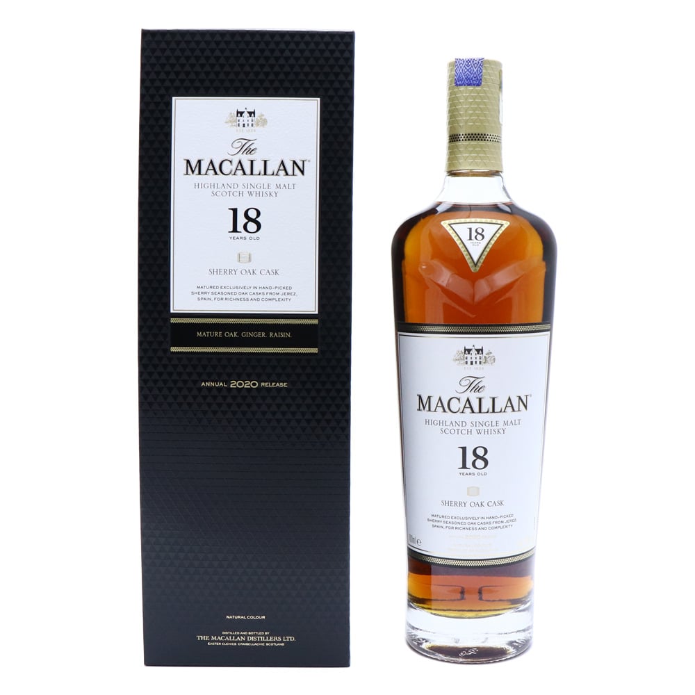 MACALLAN 18 Year Old Sherry Oak 2020 Released