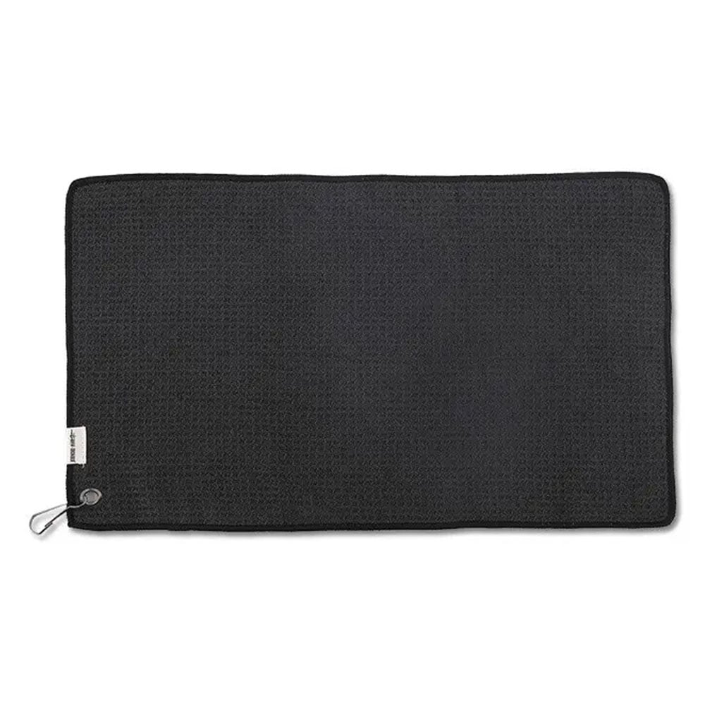 MHW – 3BOMBER Hanging Ring Towel Black – 30cmX50cm