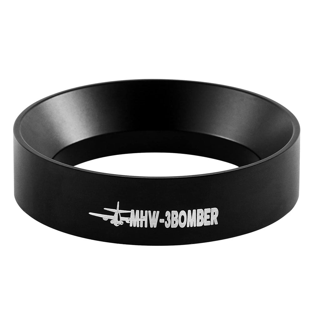 MHW – 3BOMBER Magnetic Dosing Ring Matte Black 58mm