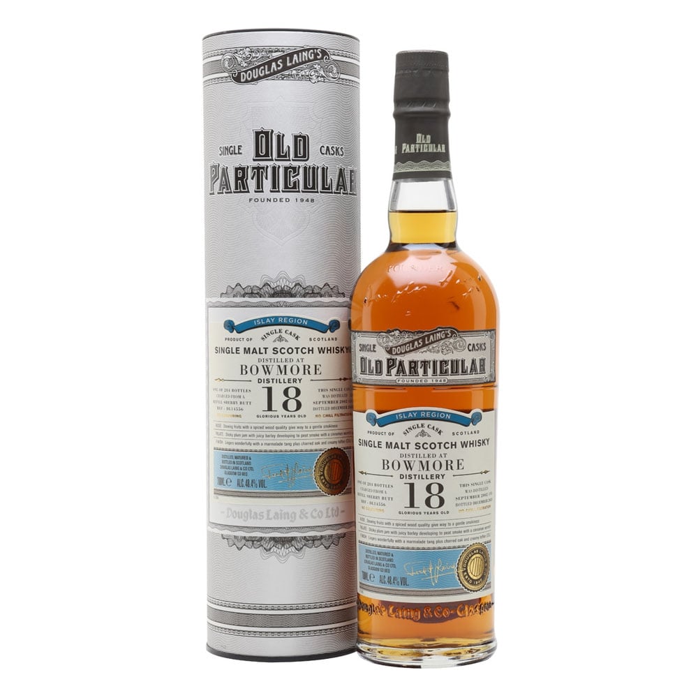 OLD PARTICULAR BOWMORE 2002 (18 Year Old)