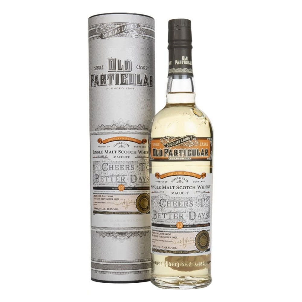 OLD PARTICULAR Cheers To Better Days MACDUFF 2009 (12 Year Old)