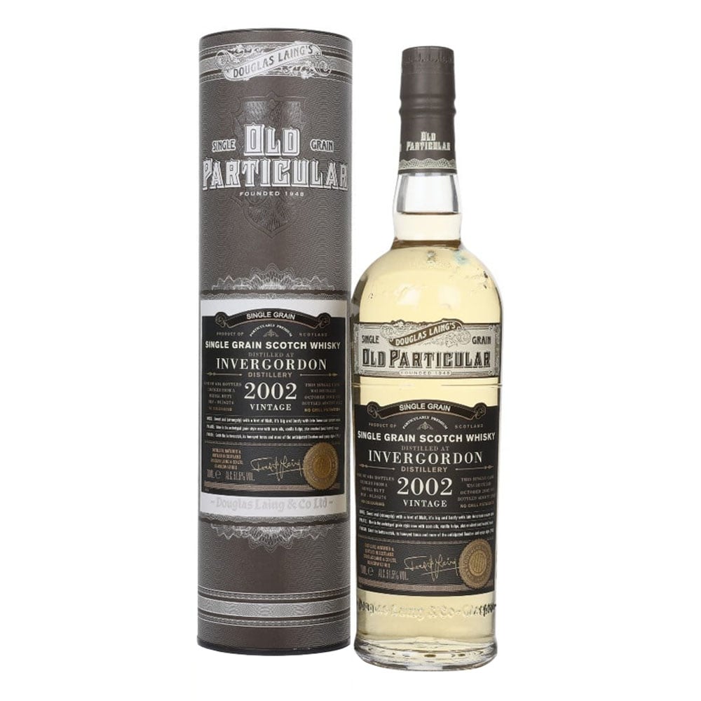OLD PARTICULAR INVERGORDON 2002 (19 Year Old) 51.5% ABV