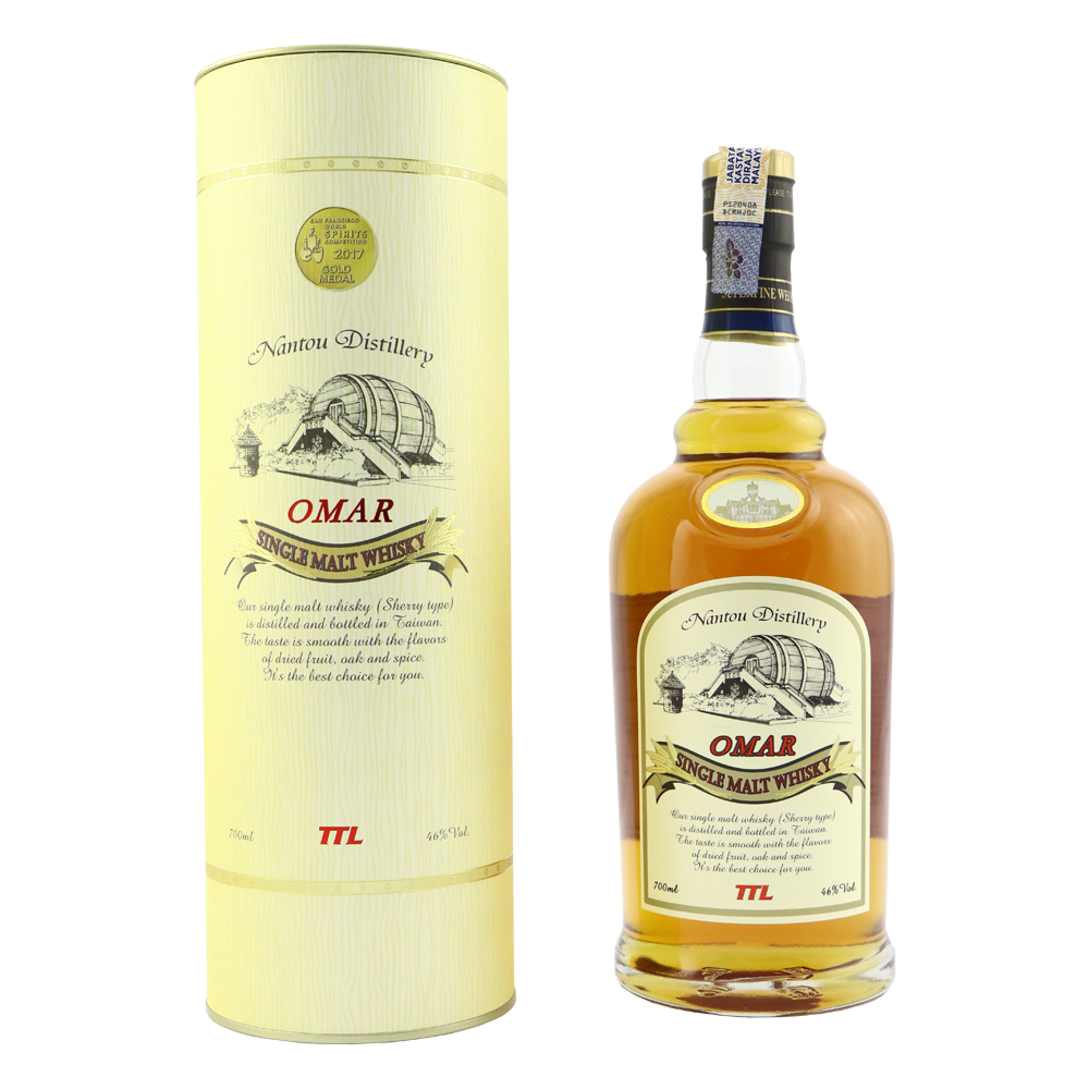 ウイスキー OMAR Sherry Type SINGLE MALT WHISKY OMAR Single Malt Whisky│ Nantou Distillery