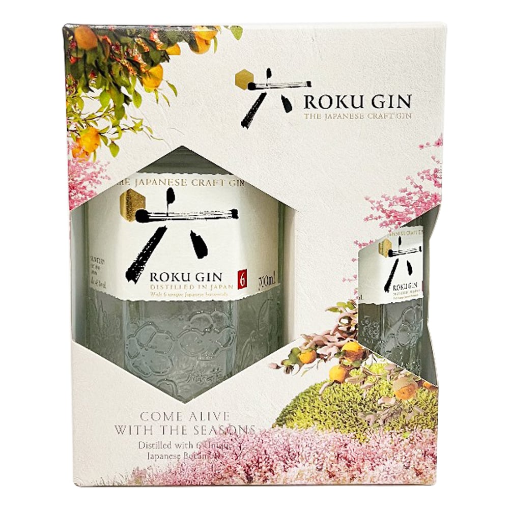 ROKU GIN WITH MINIATURE SET