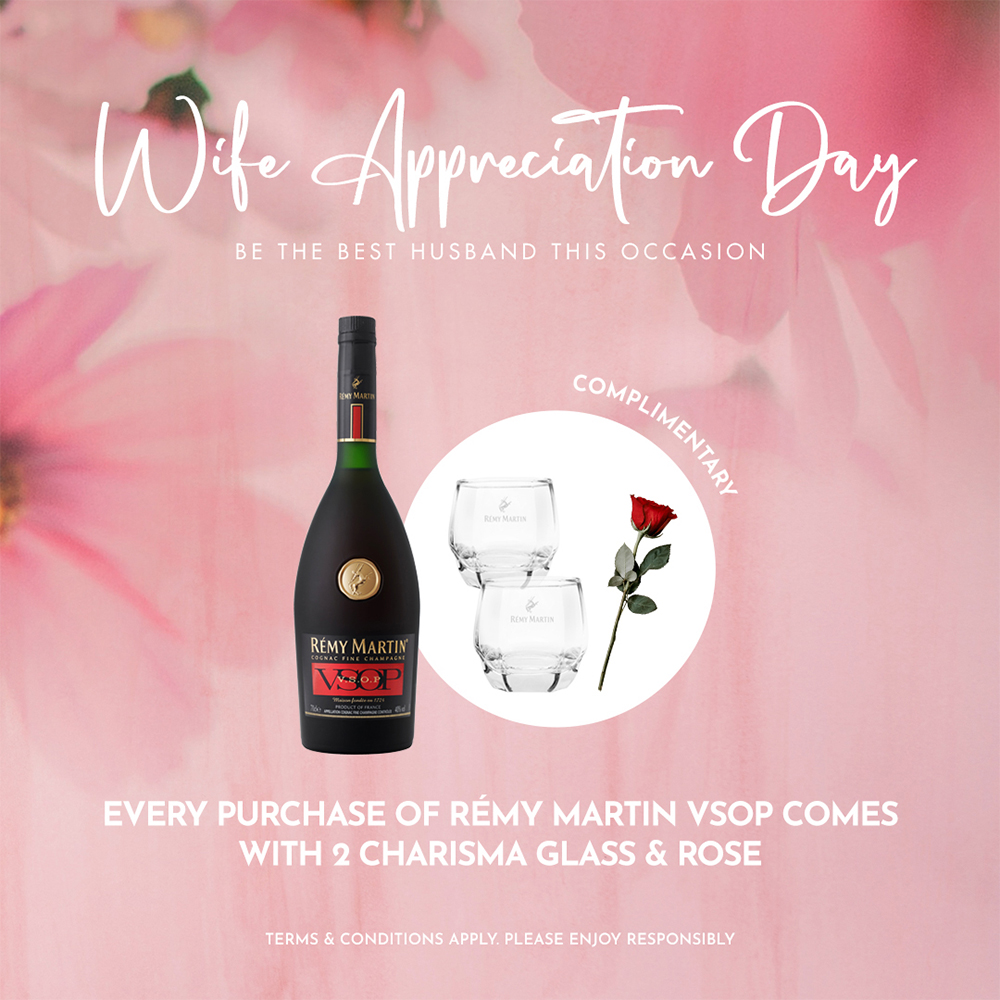 Remy Martin VSOP with Glass