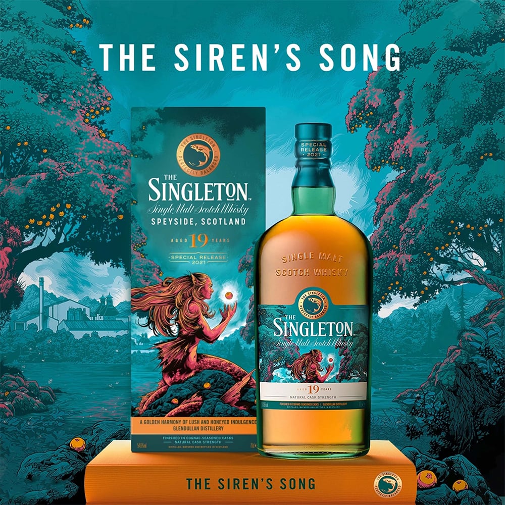 SINGLETON of Glendullan 19 Year Old Siren's Song Legends Untold Collection