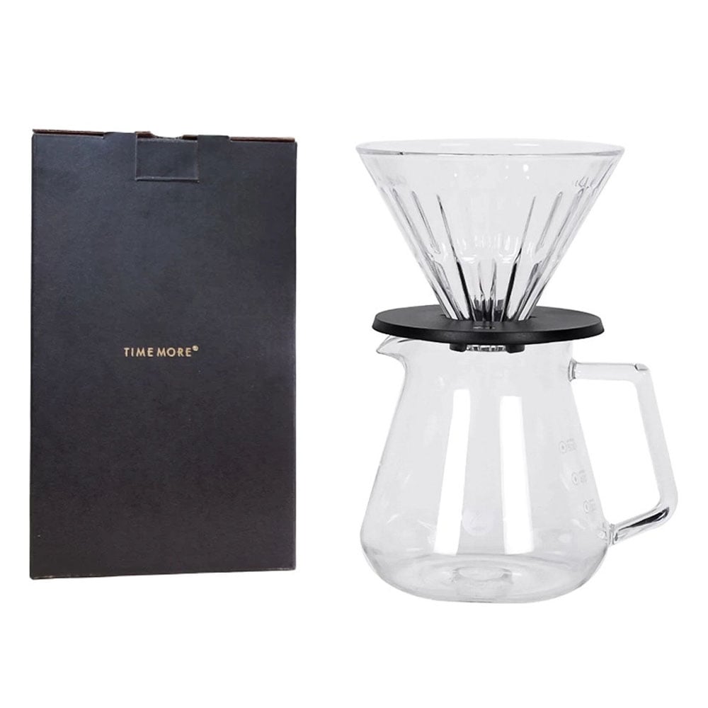 TIMEMORE Crystal Eye Brewer Set 02 Black (600ml)