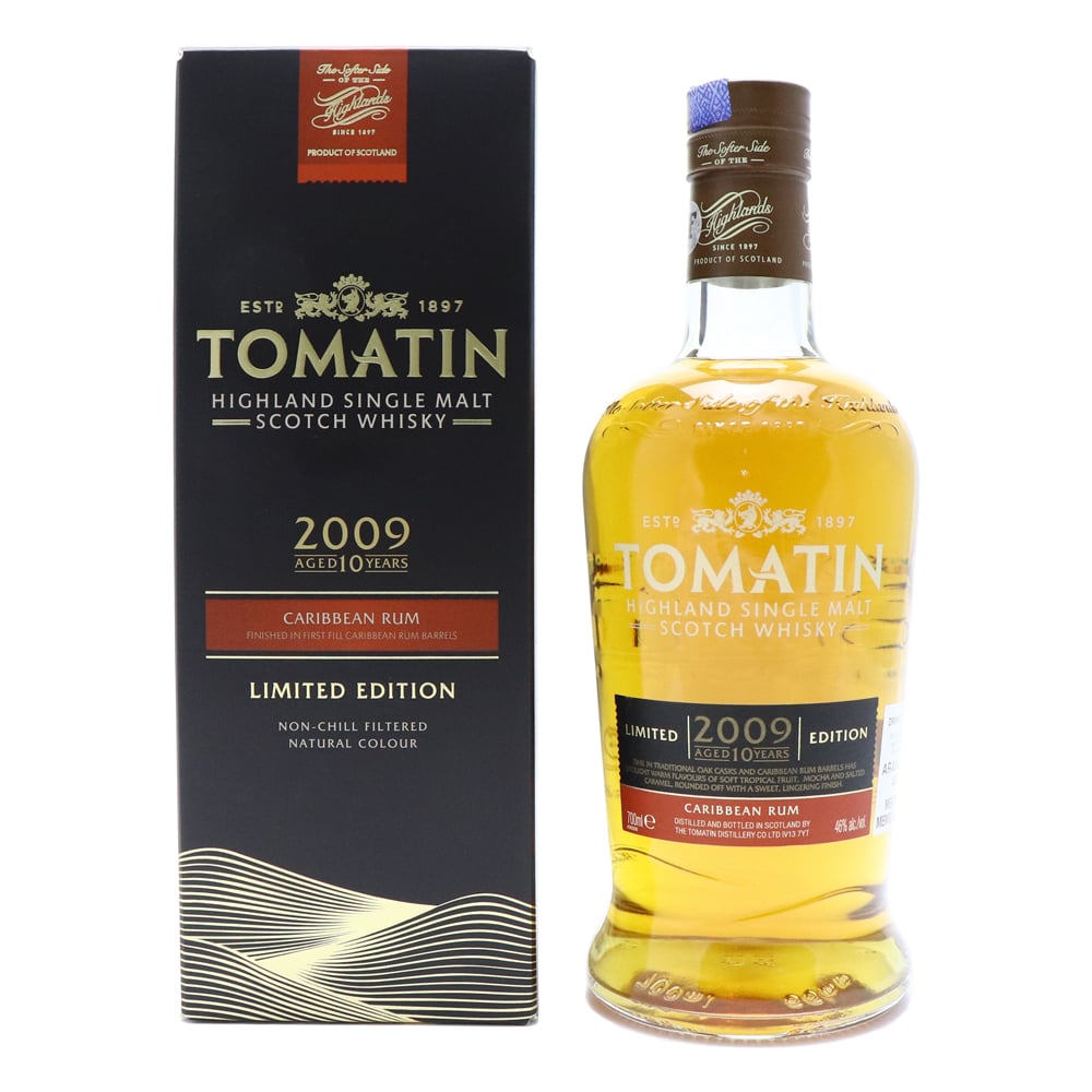 TOMATIN 2009 10 YO Caribbean Rum