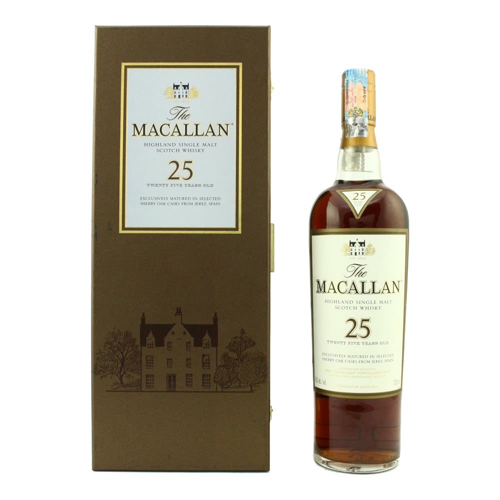 The Macallan 25 Year Old Sherry Oak 1990-2000 Release