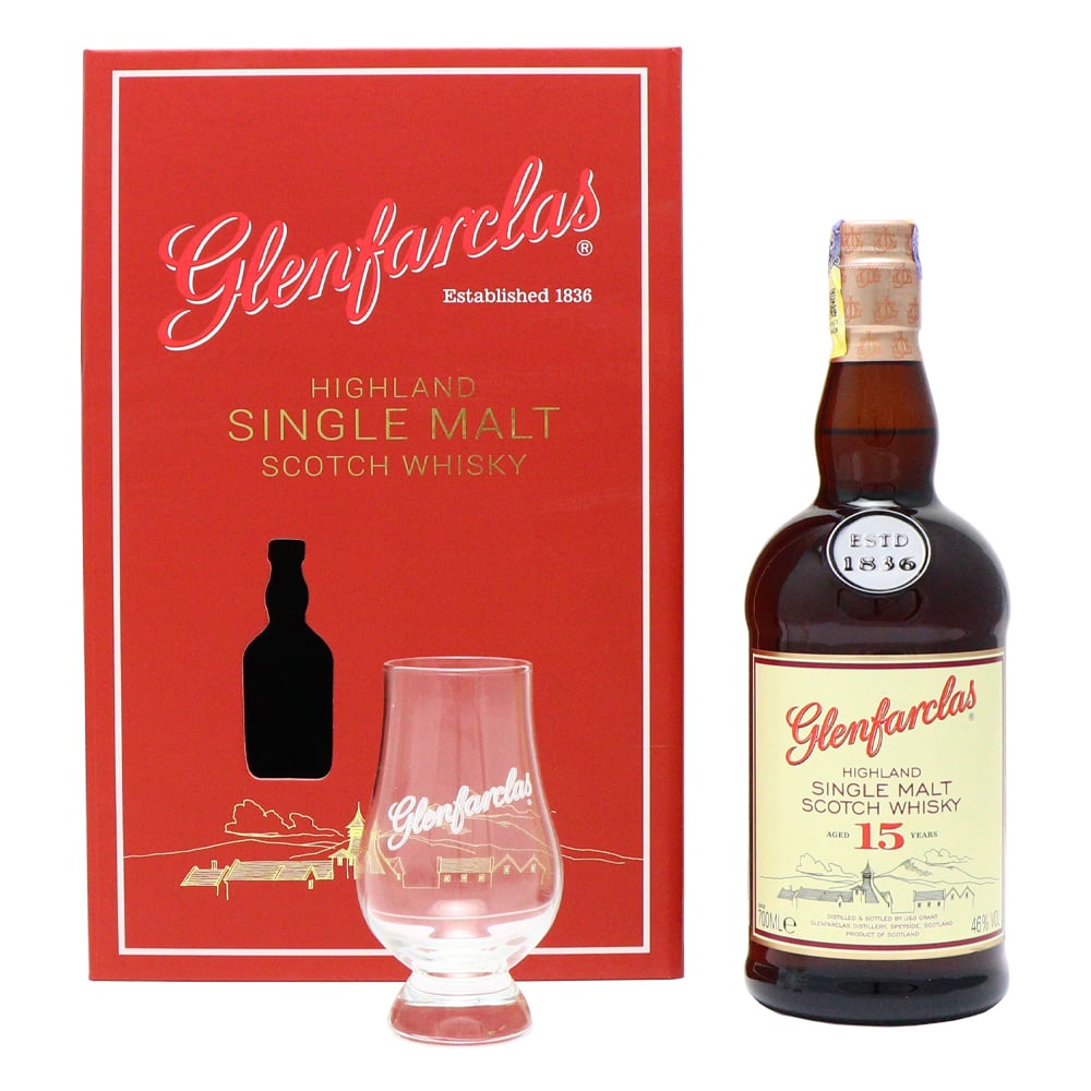 GLENFARCLAS 15 Years Old Gift Pack