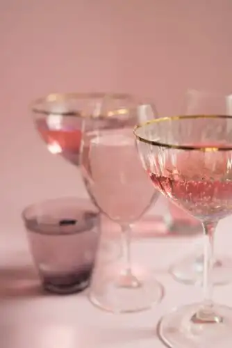 sparkling wine glass